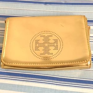 Tory Burch Gold clutch